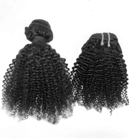 Kinky Curly Remy Hair Bundle Deal (steamed)