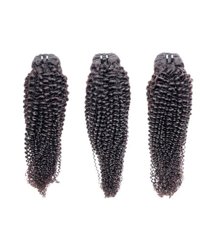 Kinky Curly Remy Hair Bundle Deal (steamed)