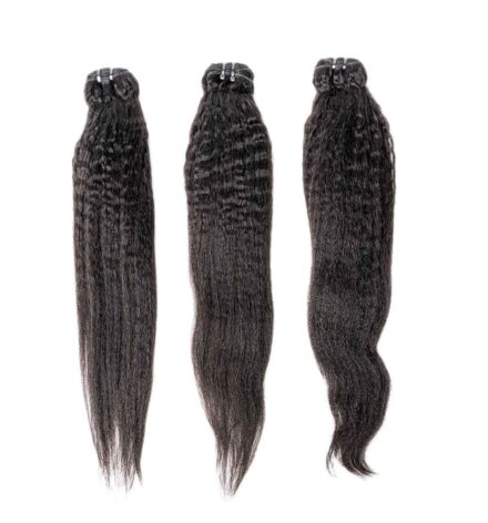 Kinky Straight Remy Hair (steamed)