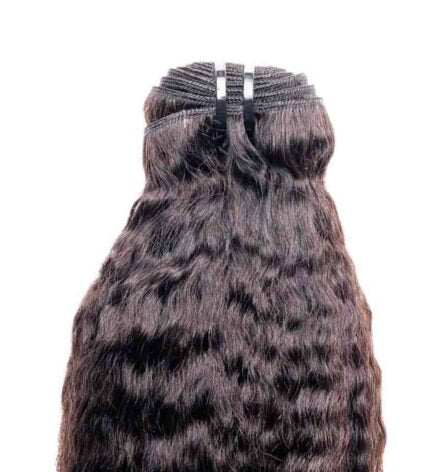 Kinky Straight Raw Indian Hair (steamed)