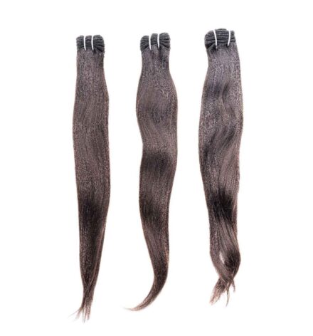 Kinky Straight Remy Hair Bundle Deal (steamed)