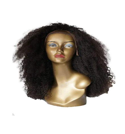 Closure Kinky Curly Wig