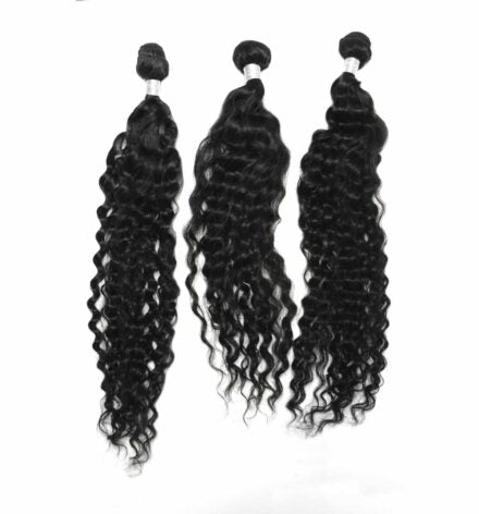Deep Curl Raw Indian Hair (Steamed)