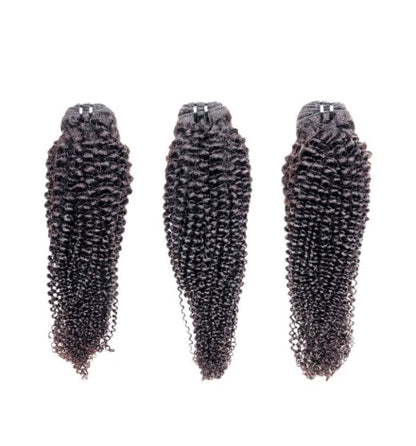 Kinky Curly Remy Hair Bundle Deal (steamed)