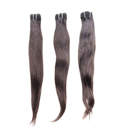 Kinky Straight Remy Hair Bundle Deal (steamed)